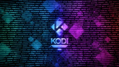 Kodi 22 Piers release candidate splash screen