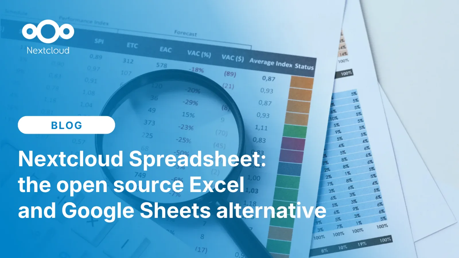 Nextcloud Spreadsheet, the collaborative spreadsheet editor in Nextcloud Office