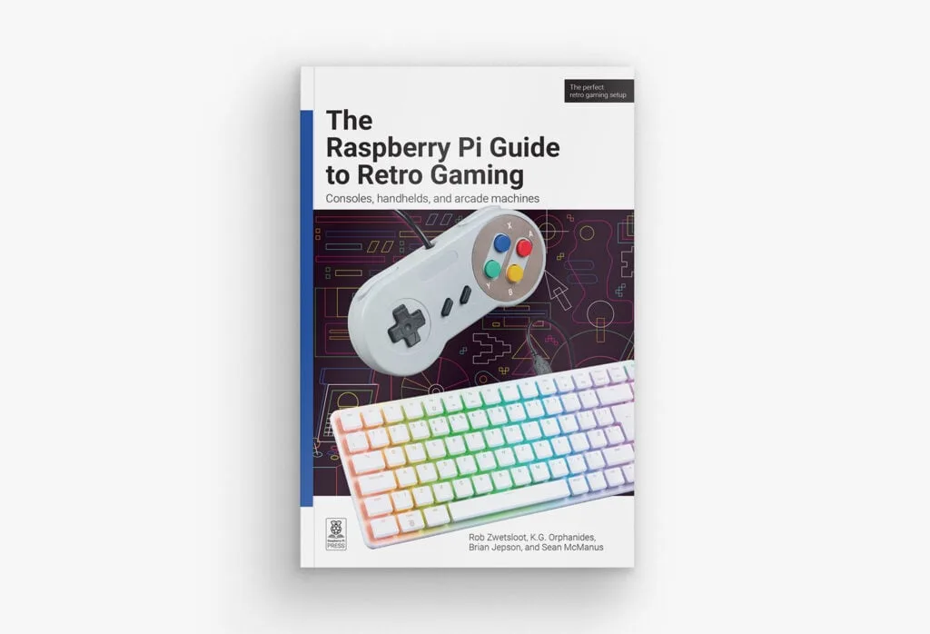 Cover mock-up of The Raspberry Pi Guide to Retro Gaming