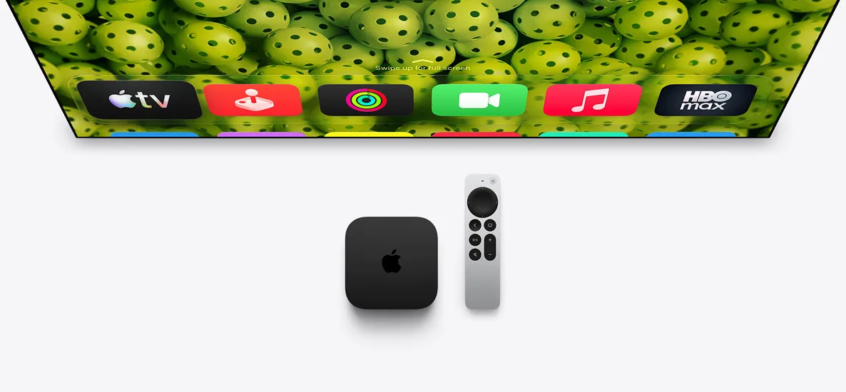The new Apple TV 4K and its remote