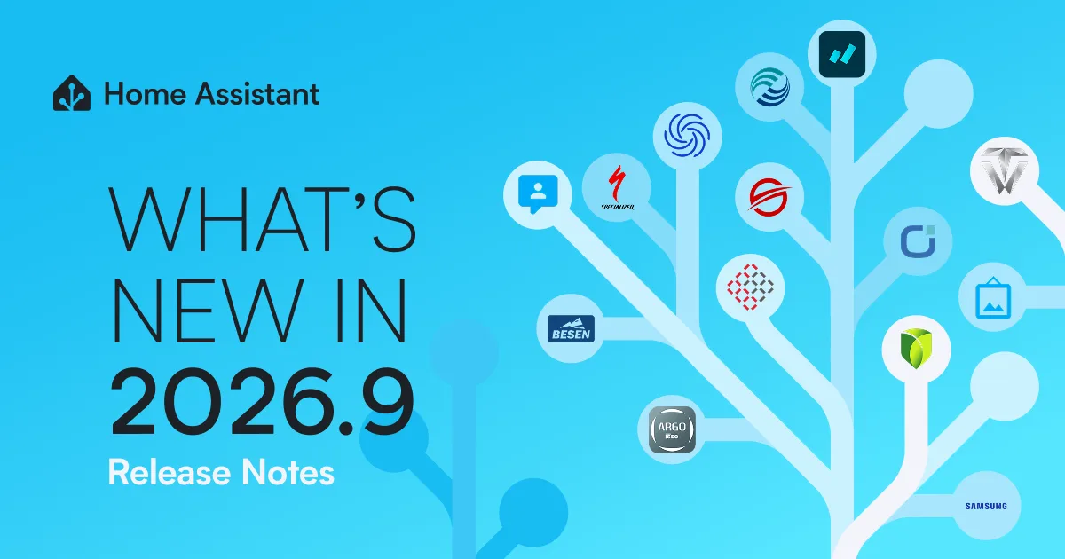 Home Assistant 2026.9 release artwork